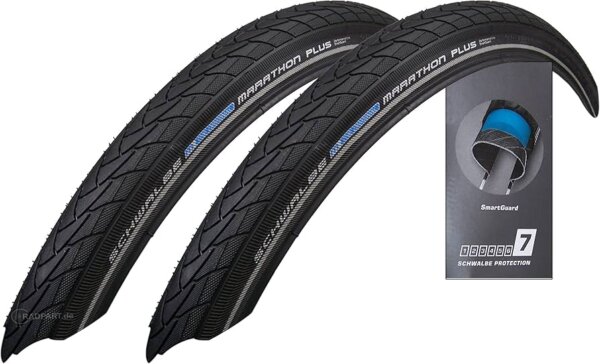 SCHWALBE Marathon PLUS 35-406 20 x 1.35 Wire bead