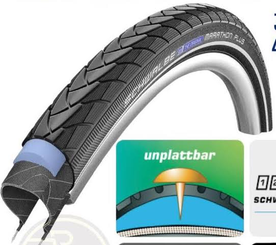 SCHWALBE Marathon Plus 35-406 20 x 1.35 Wire bead